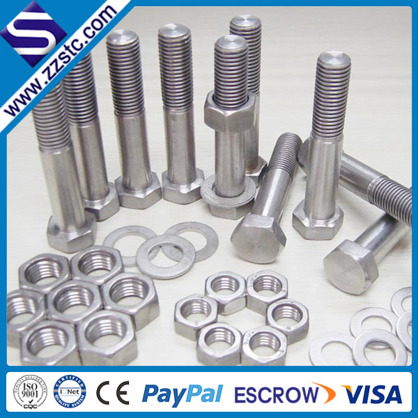 titanium bolts and screws